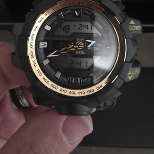 Invicta Black and Gold Men's Watch